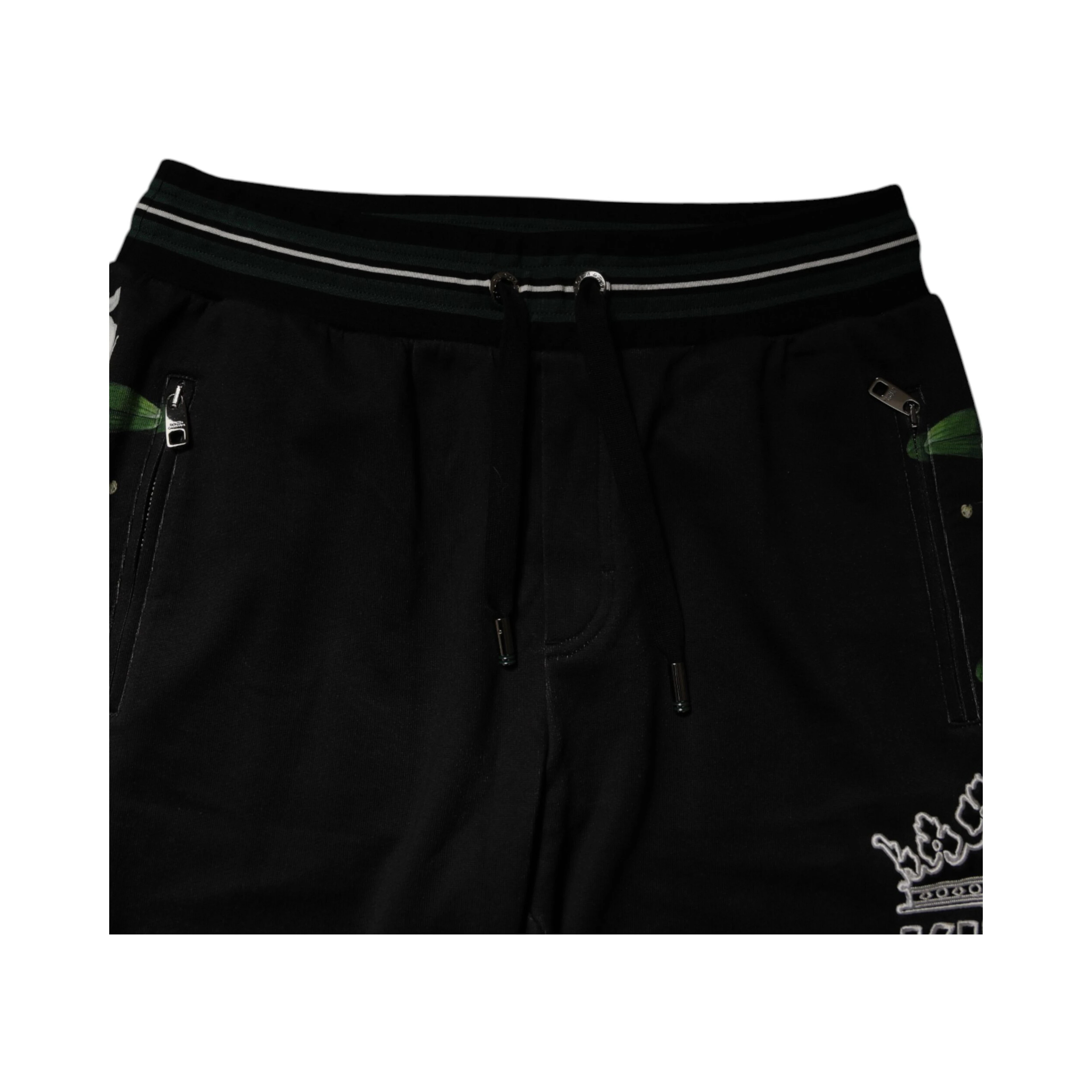 Black Floral King Men Jogger Sweatpants Pants