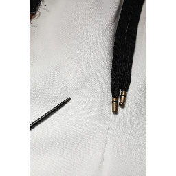 White Camouflage Patchwork Sweatpants Pants