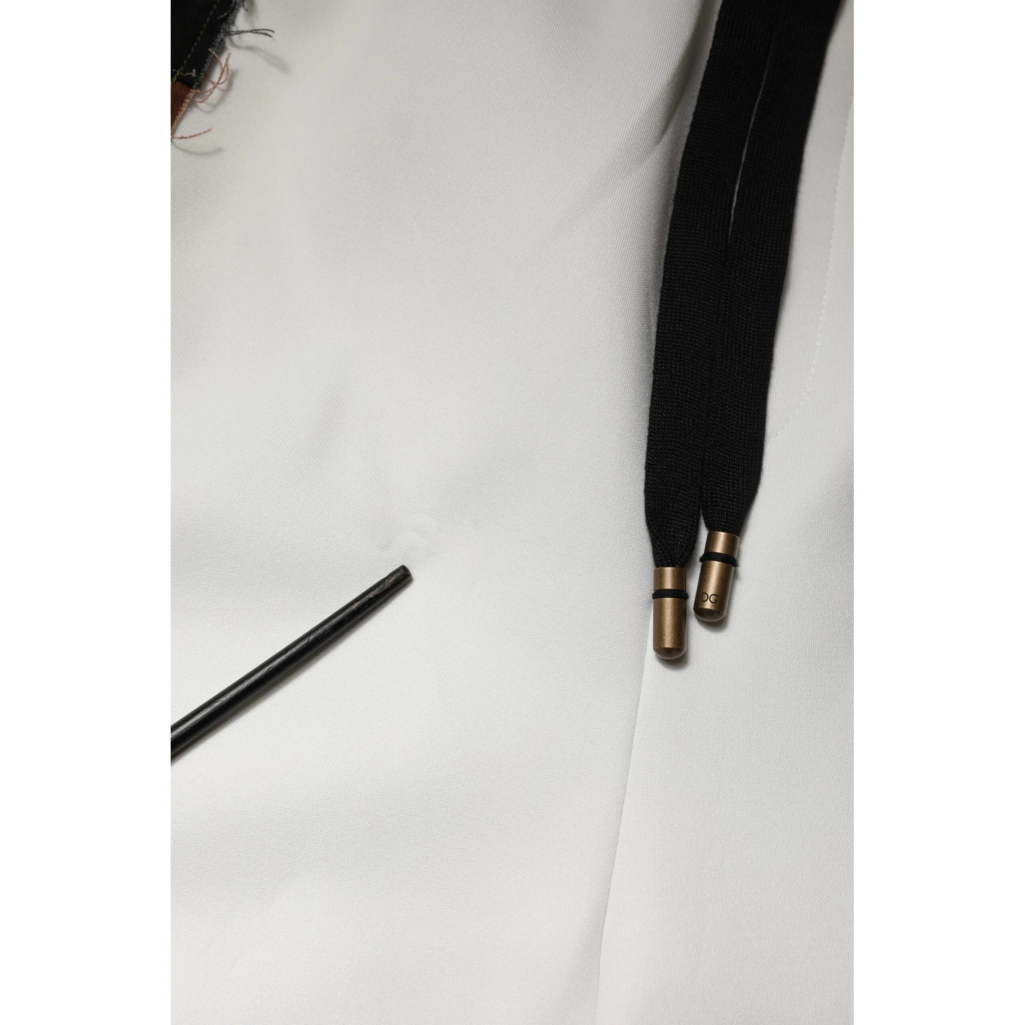 White Camouflage Patchwork Sweatpants Pants