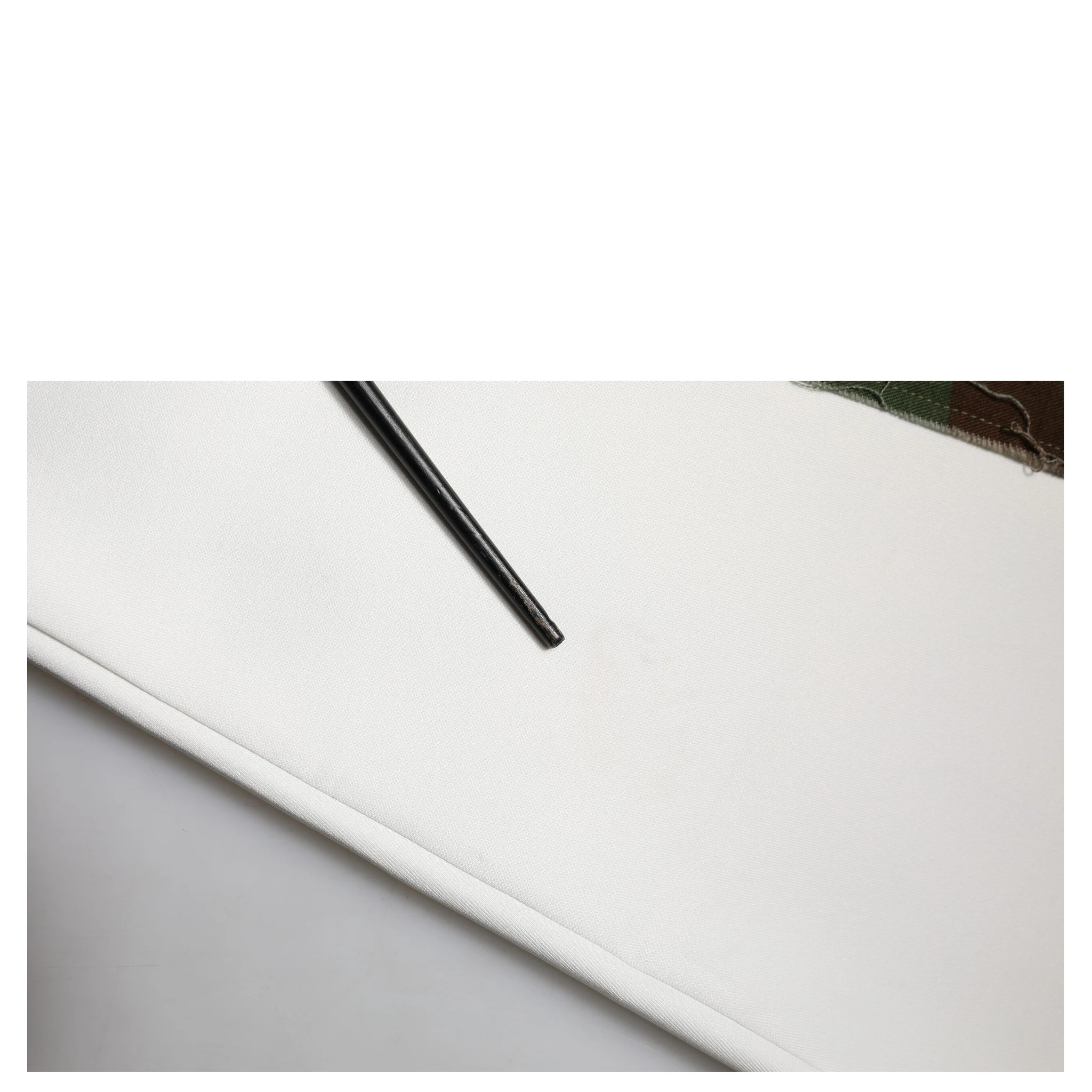 White Camouflage Patchwork Sweatpants Pants