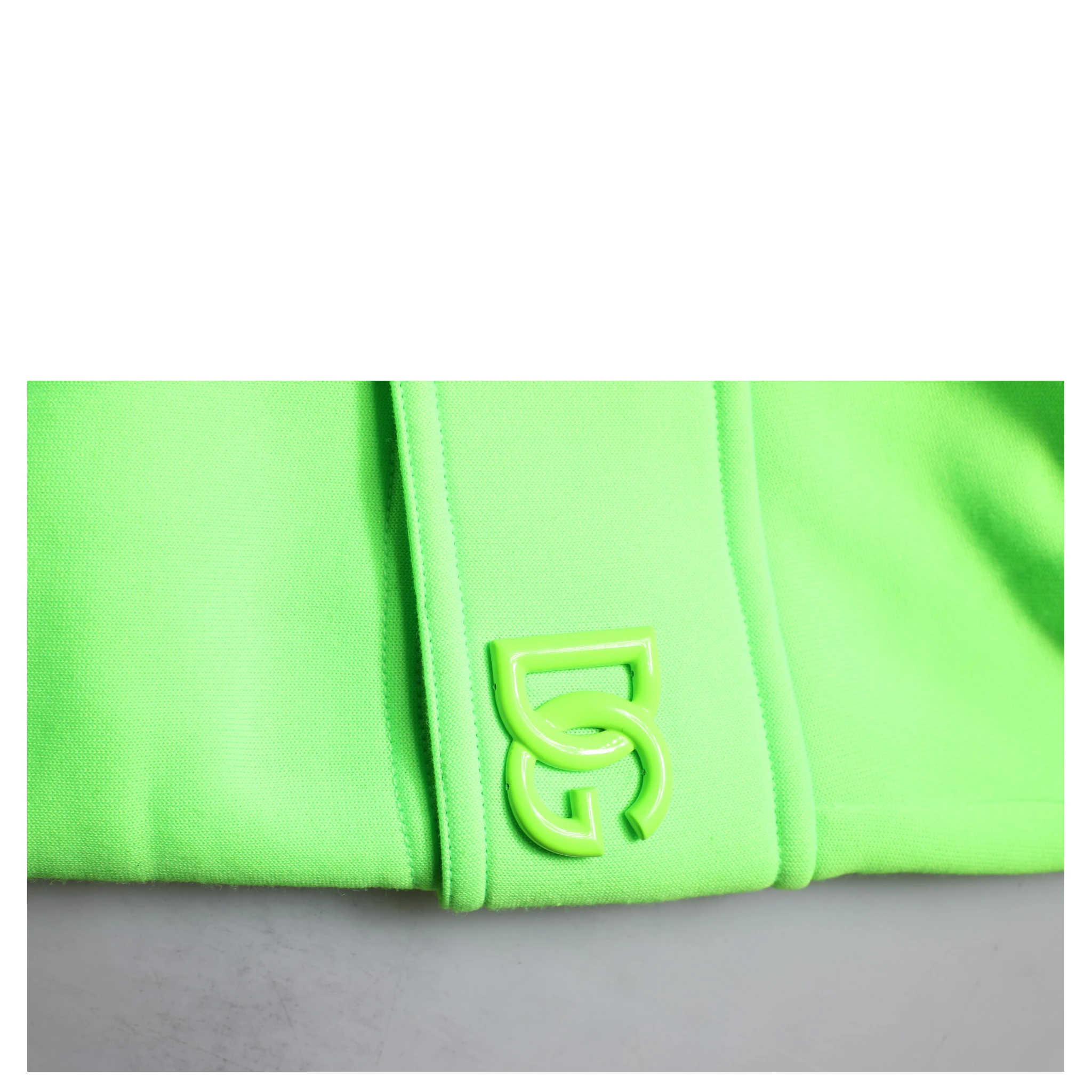 Neon Green Cargo Jogger Men Sweatpants Pants