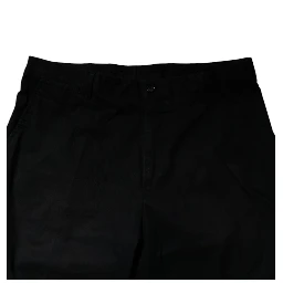 Black Cotton Stretch Skinny Dress Formal Pants