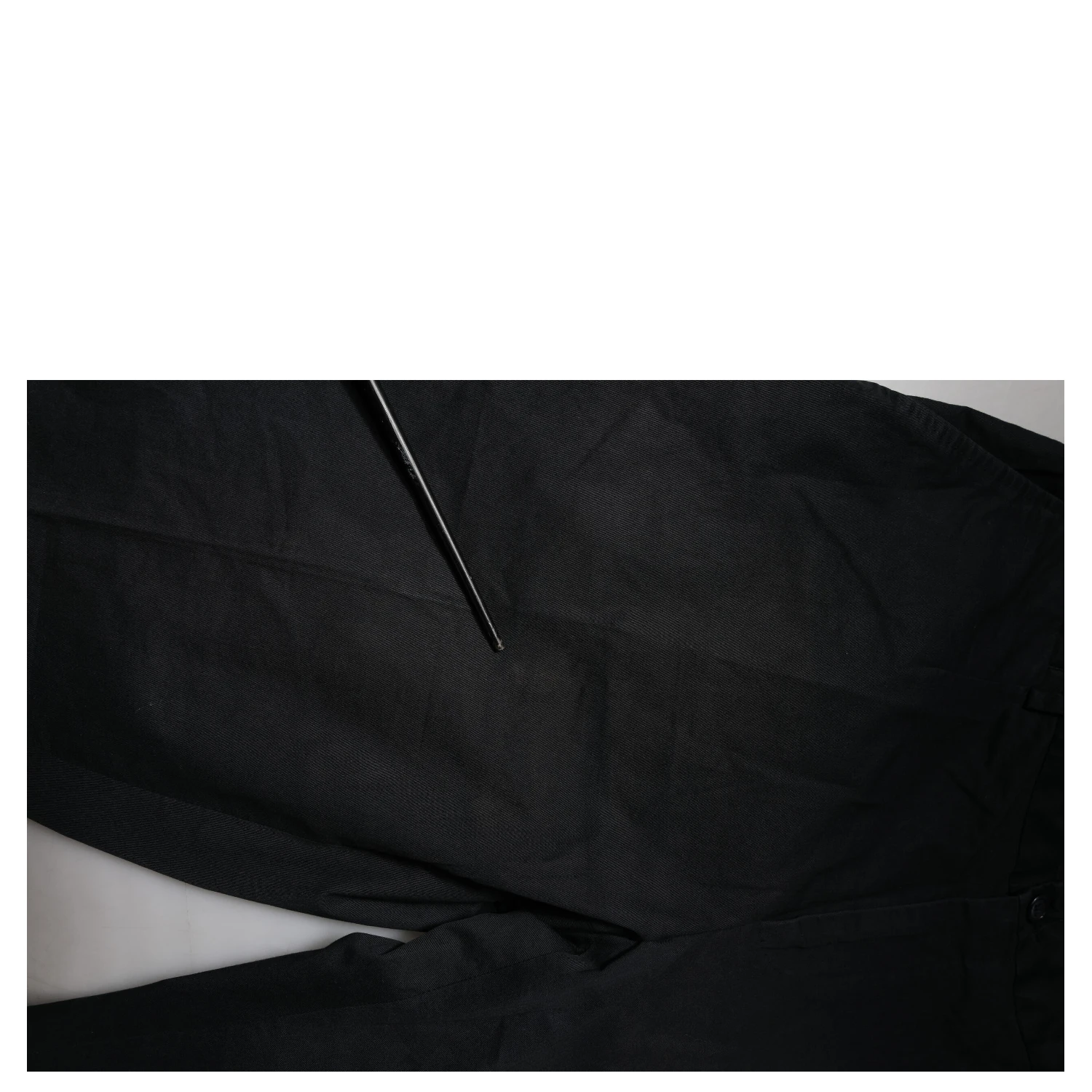Black Cotton Stretch Skinny Dress Formal Pants