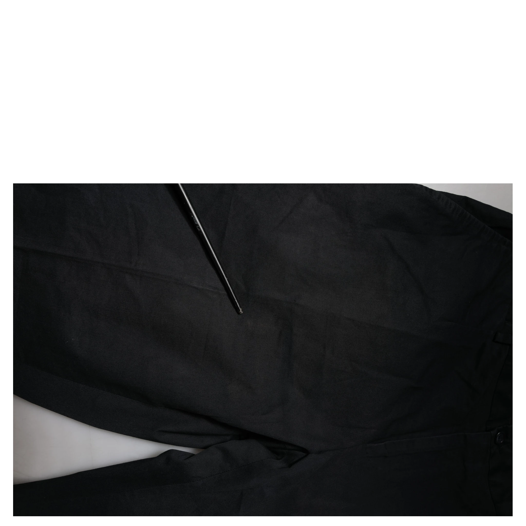 Black Cotton Stretch Skinny Dress Formal Pants