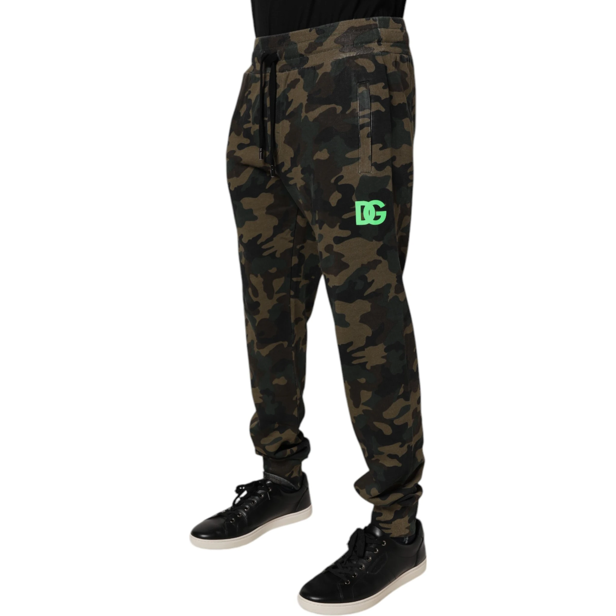 Multicolor Camouflage Jogger Sweatpants Pants