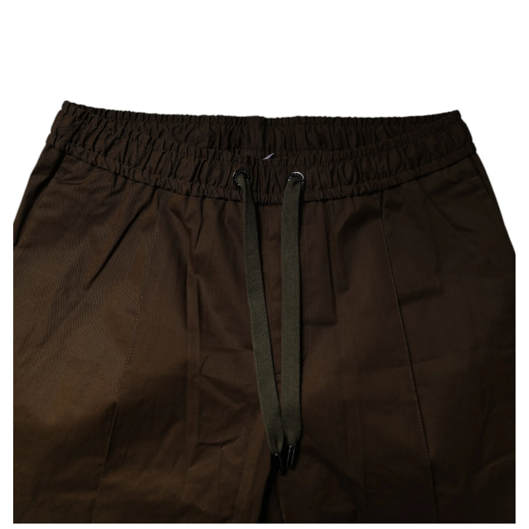 Brown Cotton Stretch Jogger Sweatpants Pants