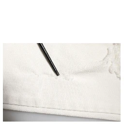 White Tattered Graffiti Skinny Denim Jeans