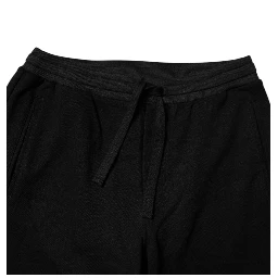 Black Logo Men Jogger Cotton Sweatpants Pants