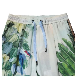 Multicolor Tropical Jogger Sweatpants Pants