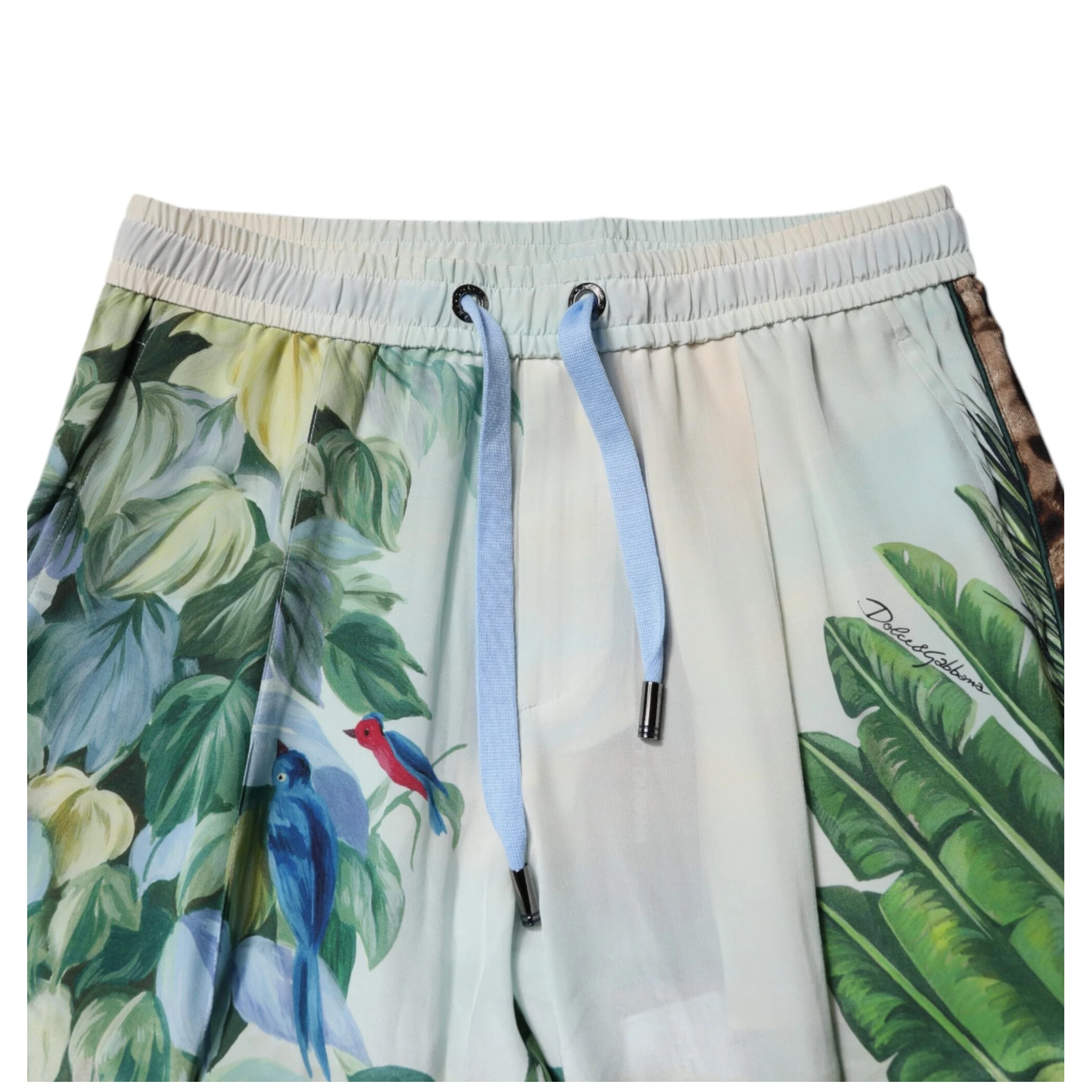 Multicolor Tropical Jogger Sweatpants Pants