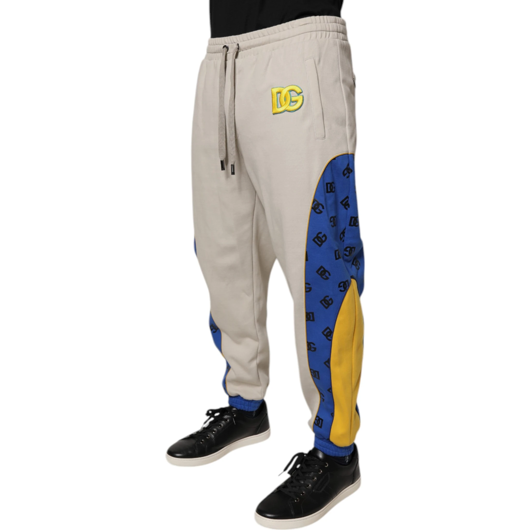 Multicolor Cotton DG Jogger Sweatpants Pants