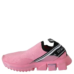 Pink Low Top Sorrento Sneakers Slip On Casual Shoes