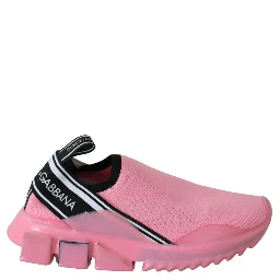 Pink Low Top Sorrento Sneakers Slip On Casual Shoes