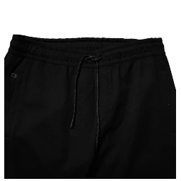 Black Cotton Blend Jogger Sweatpants Pants