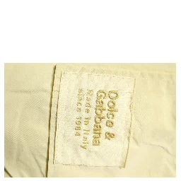 Yellow Nylon Cargo Chain Men Jogger Pants