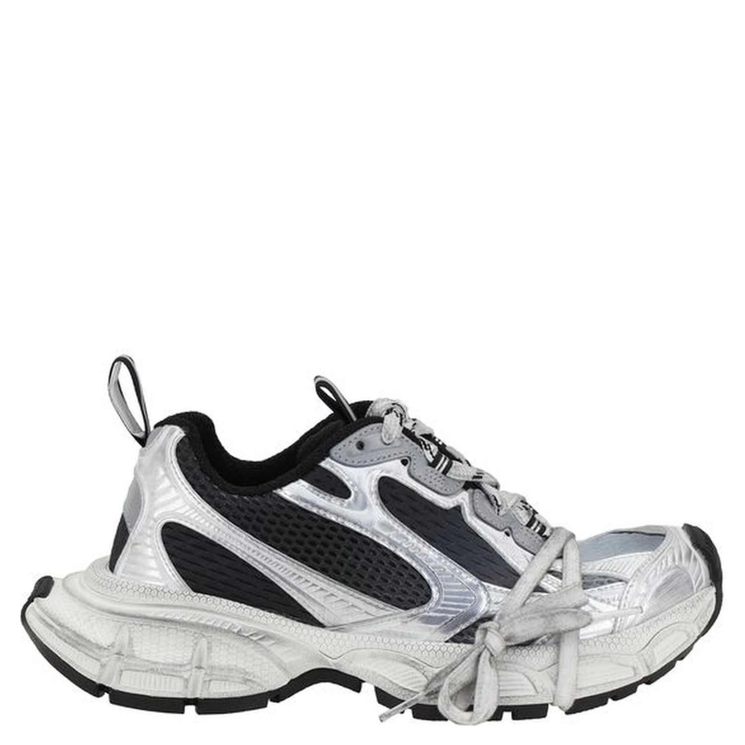 Multicolor Fabric Chunky Sneakers