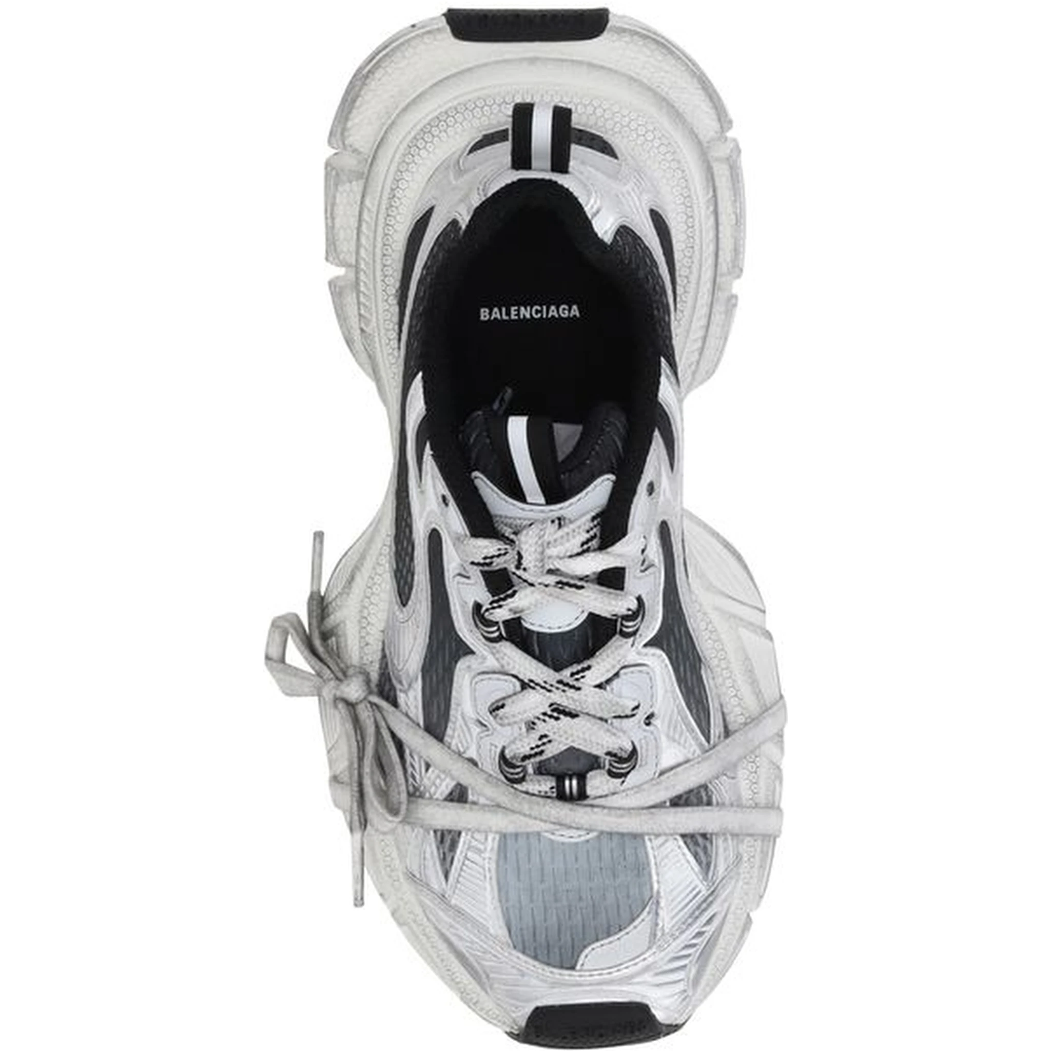 Multicolor Fabric Chunky Sneakers