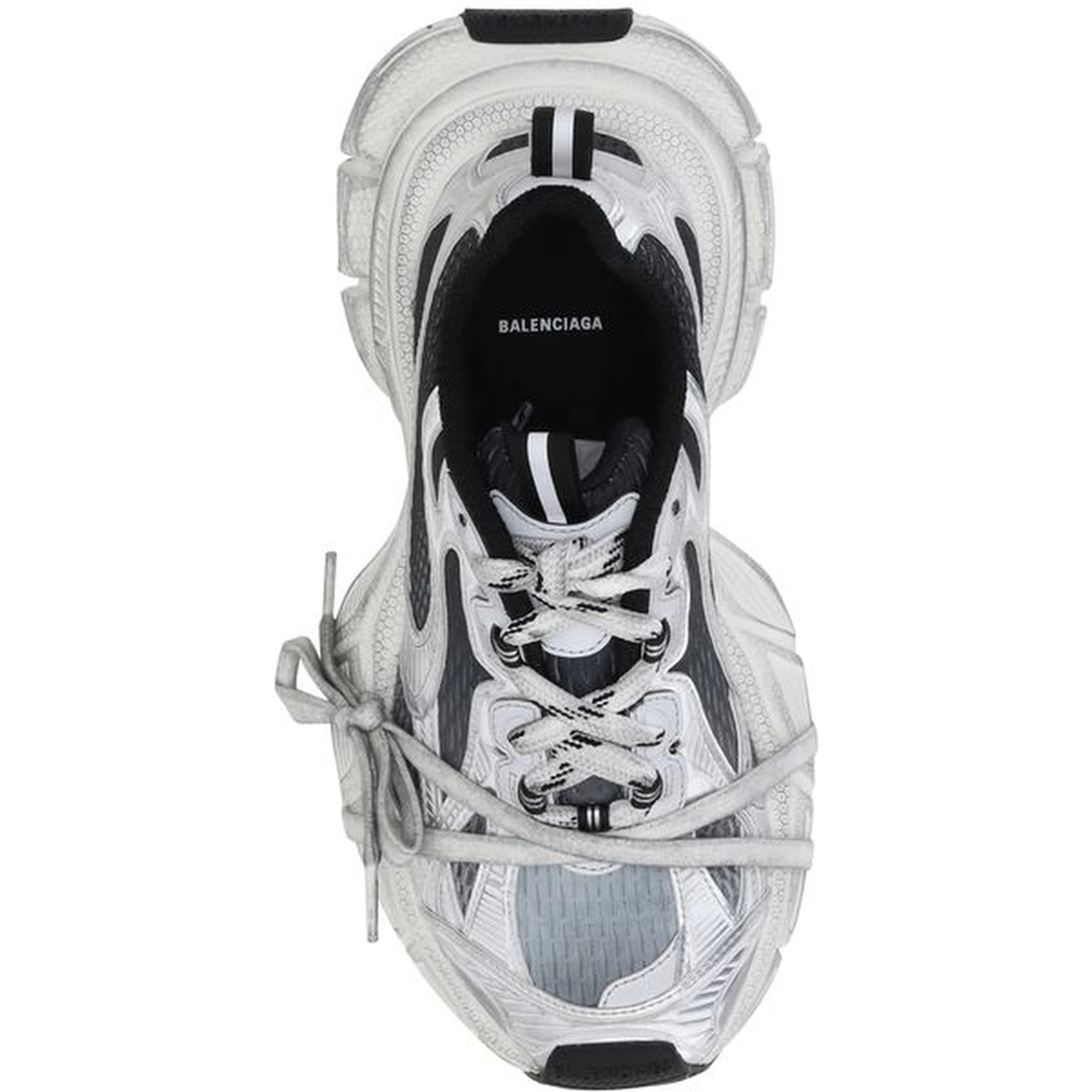 Multicolor Fabric Chunky Sneakers