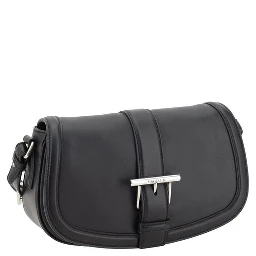 Black Calf Leather Bos Taurus Shoulder Bag