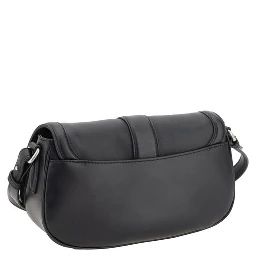 Black Calf Leather Bos Taurus Shoulder Bag