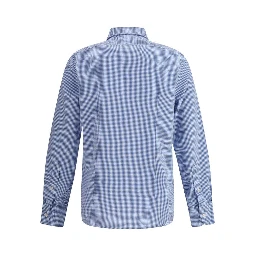 Light Blue Cotton Pattern Shirt