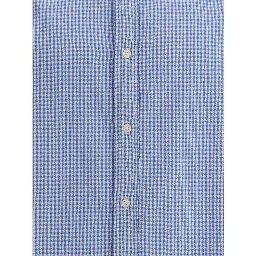 Light Blue Cotton Pattern Shirt
