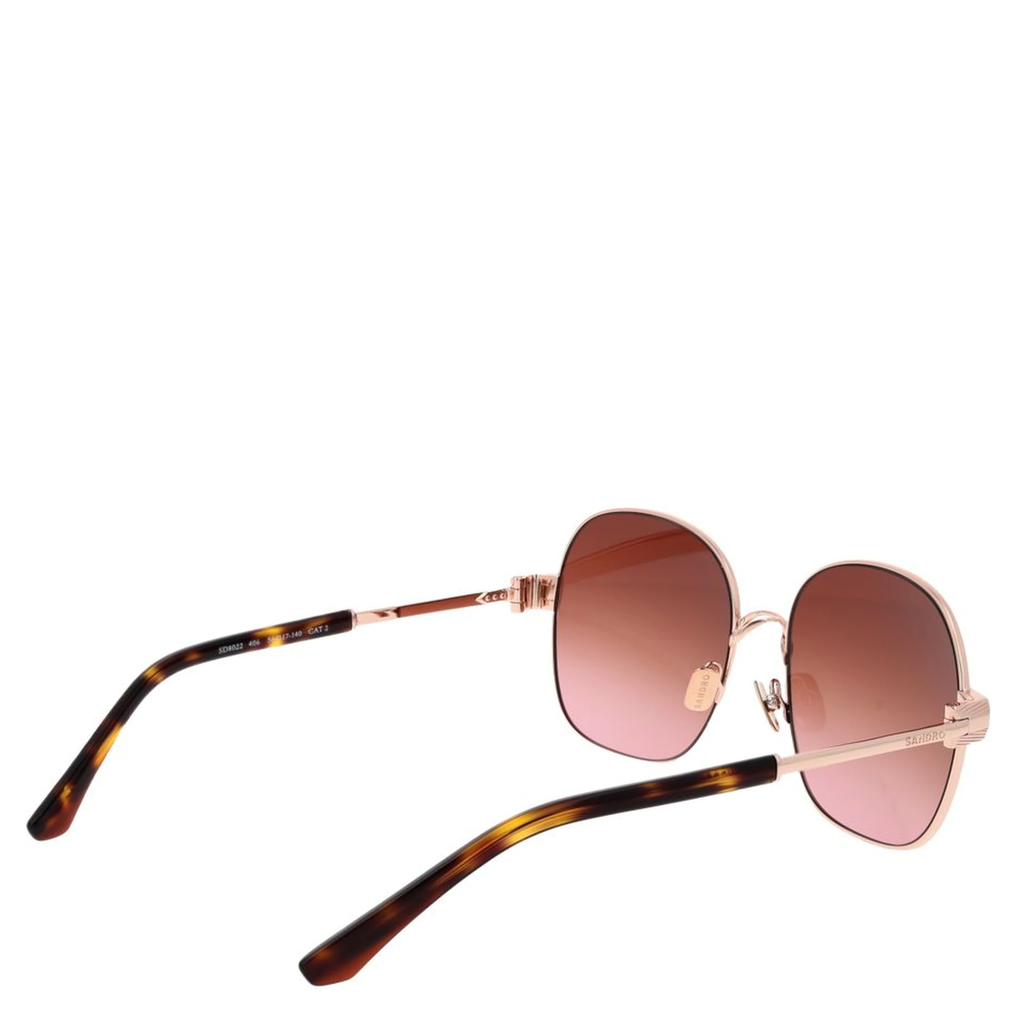 Rose Gold Acetate Sunglasses