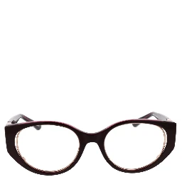 Burgundy Plastic Glasses (Frames)