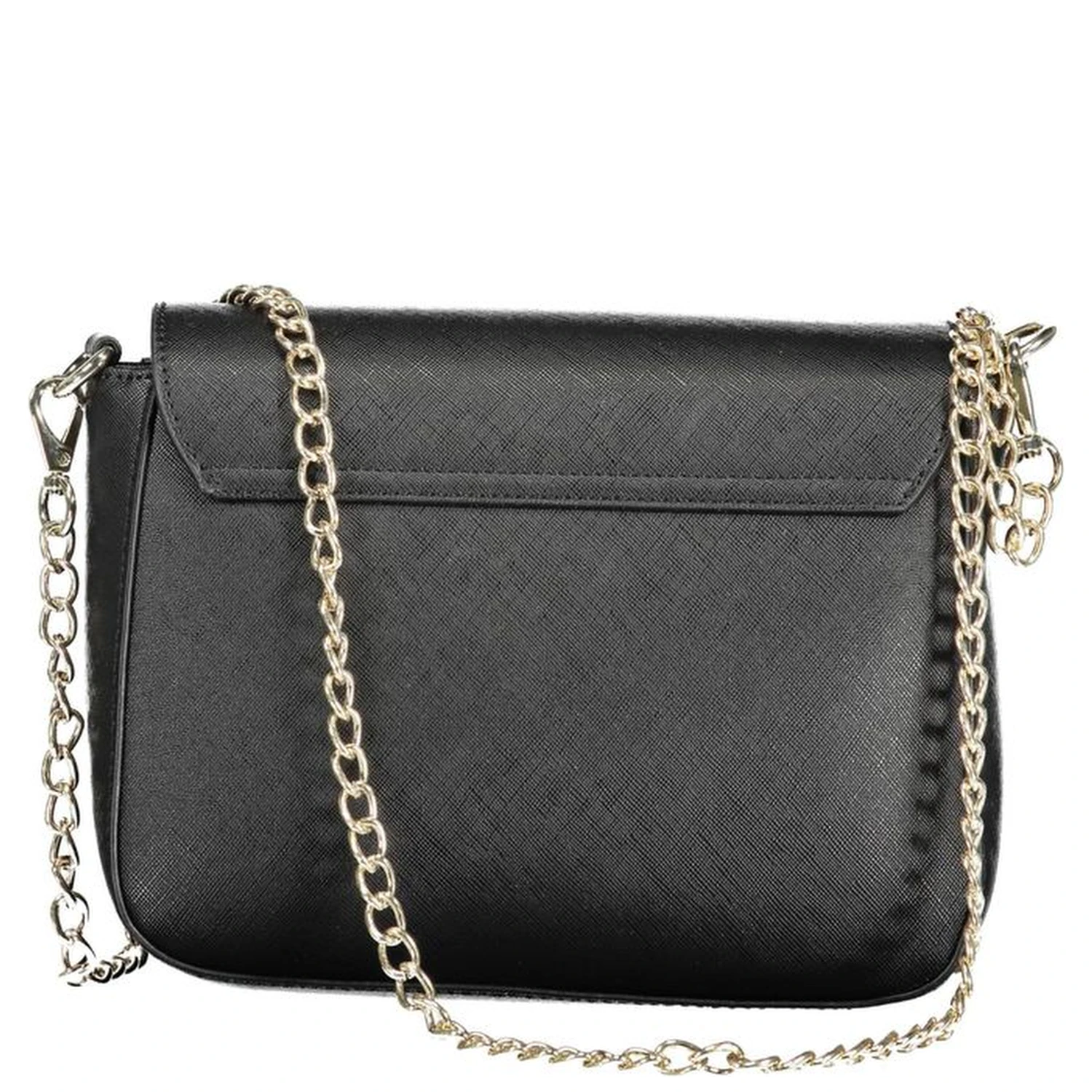 DIVINA FLAP Black Shoulder Bag