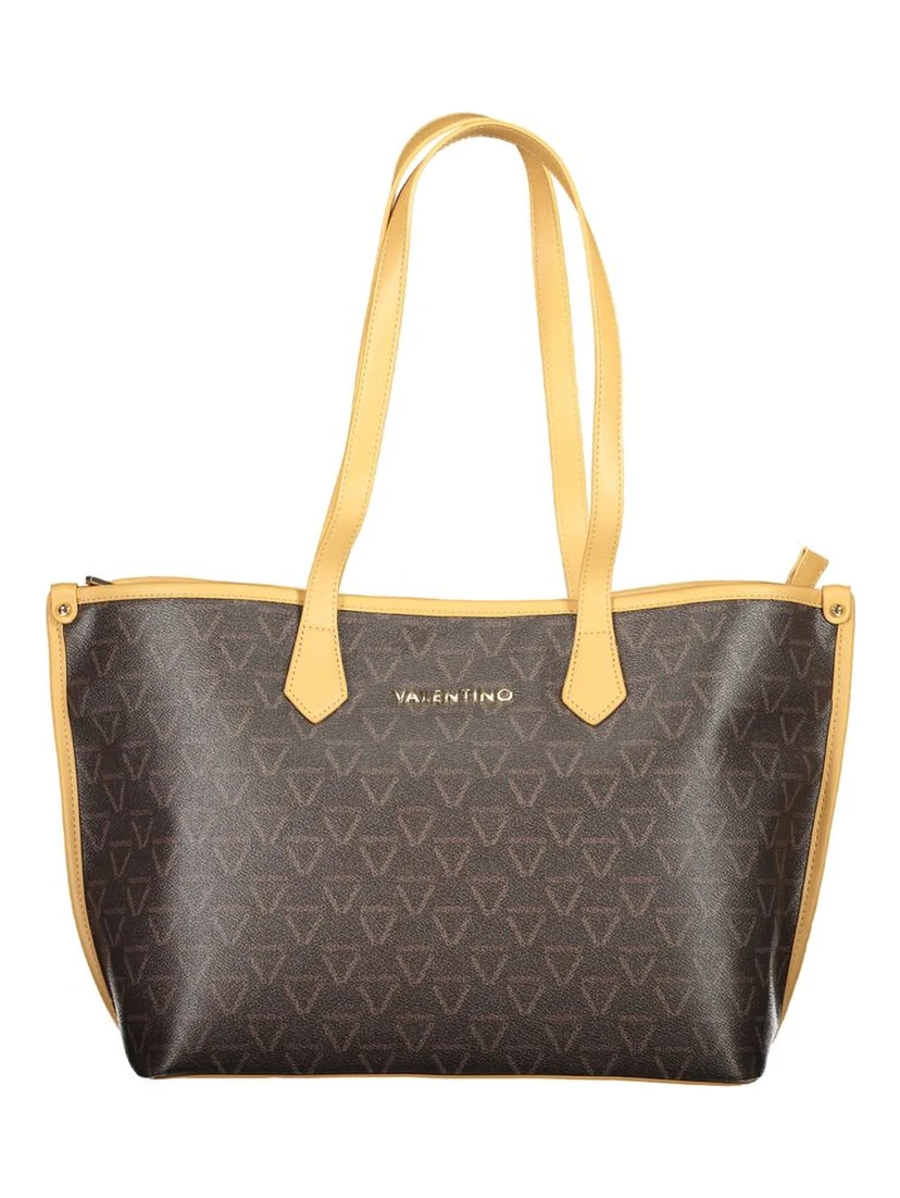 Brown Polyethylene Handbag