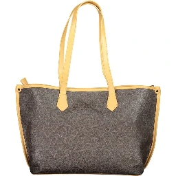 Brown Polyethylene Handbag