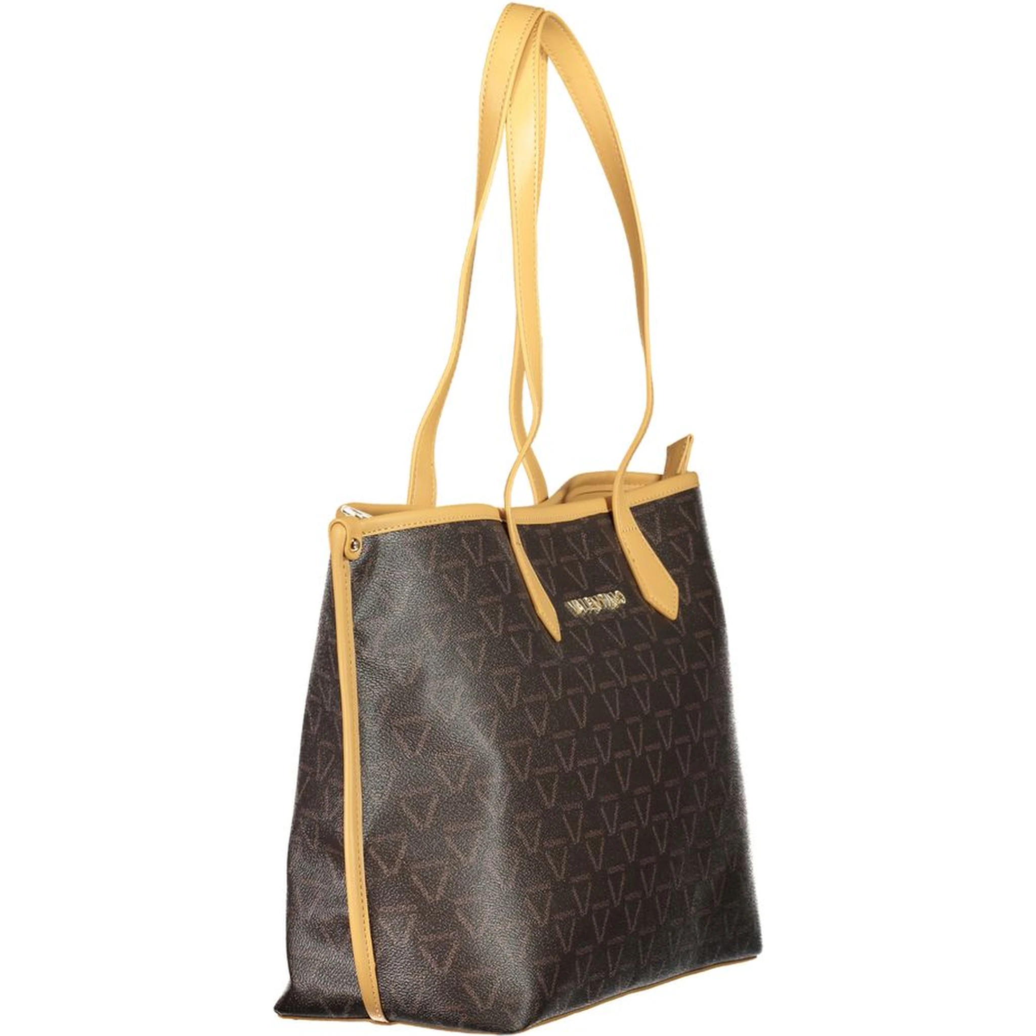 Brown Polyethylene Handbag