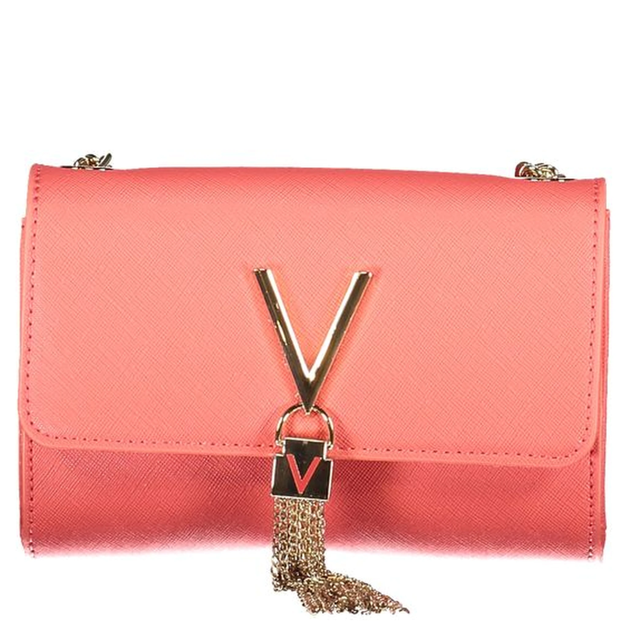 Pink Polyethylene Handbag