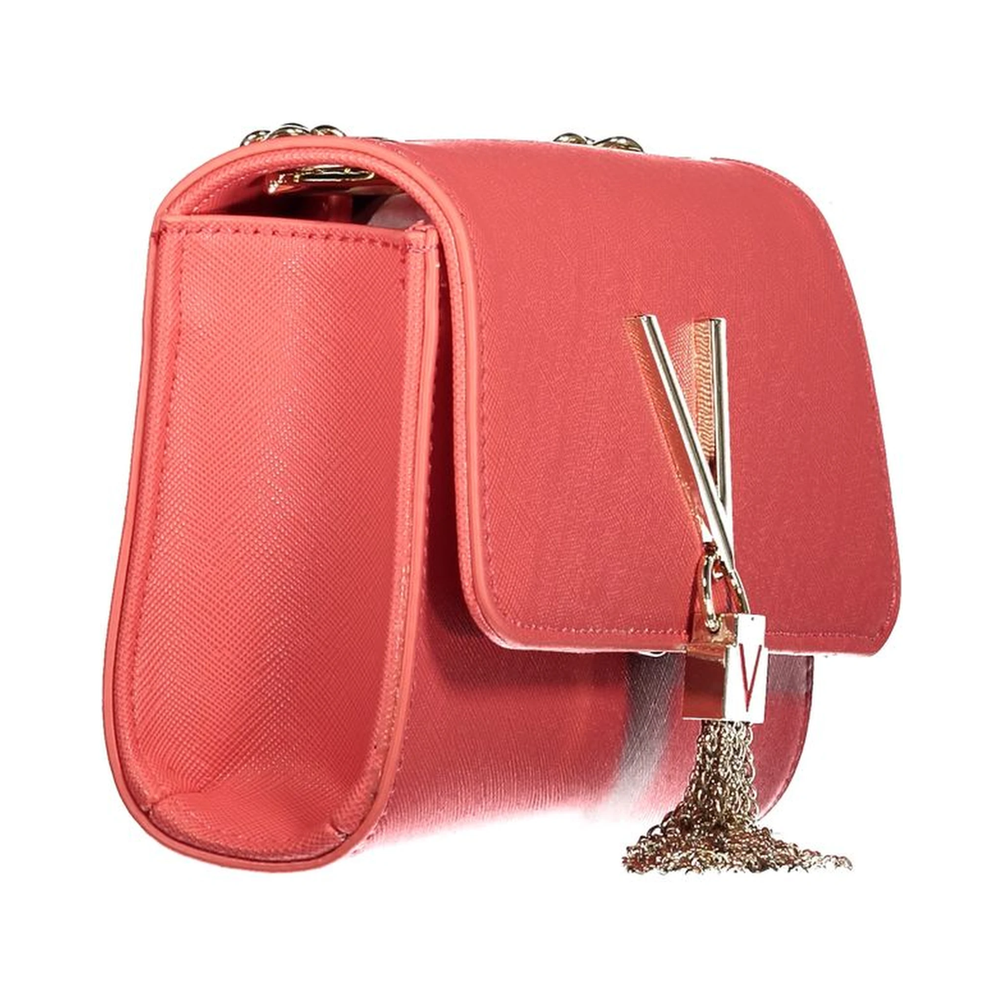 Pink Polyethylene Handbag