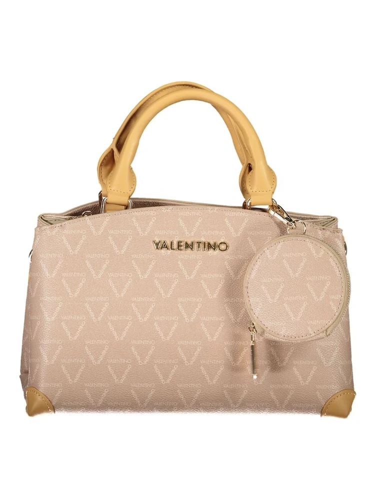 Beige Lady Re Logo Small Satchel