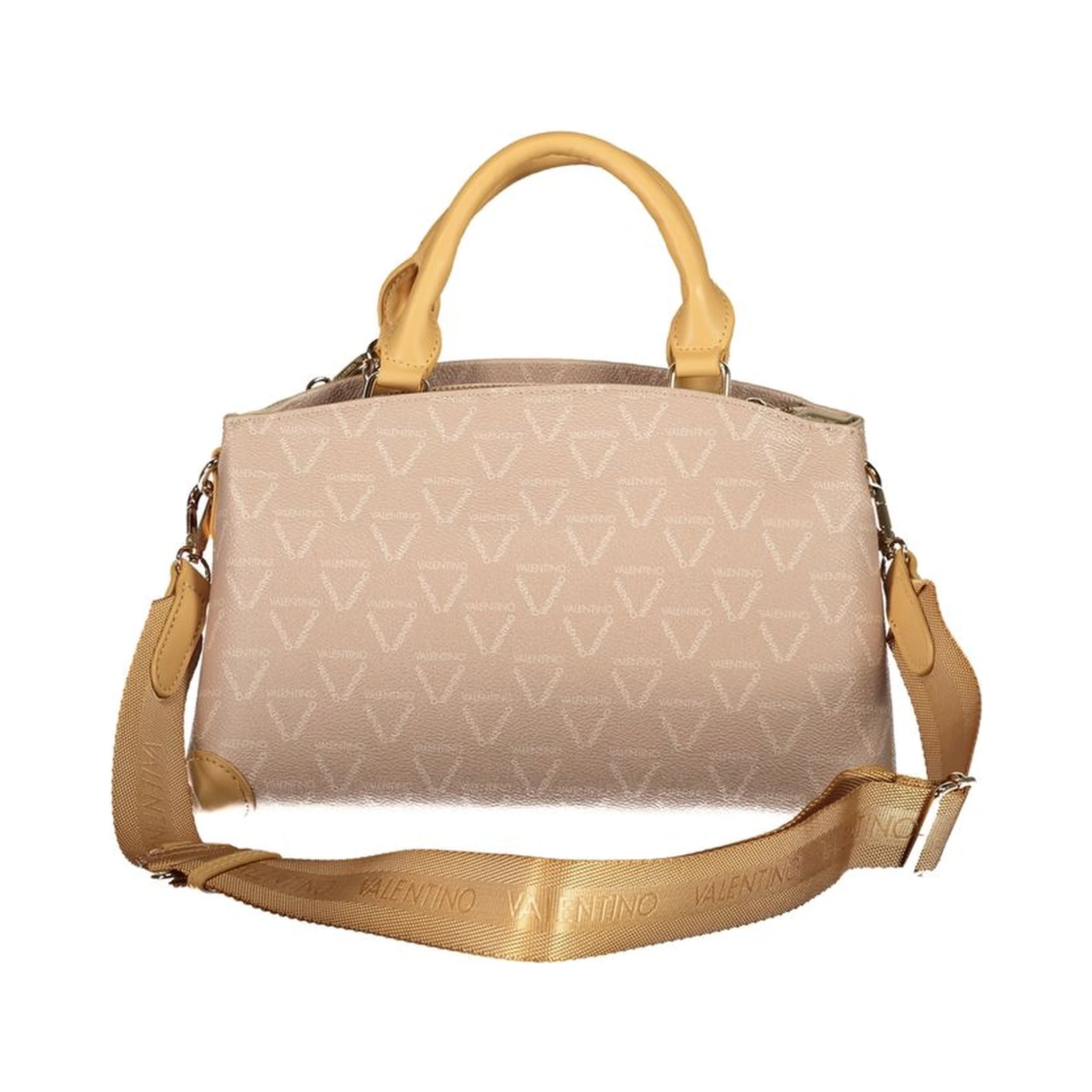 Beige Polyethylene Handbag