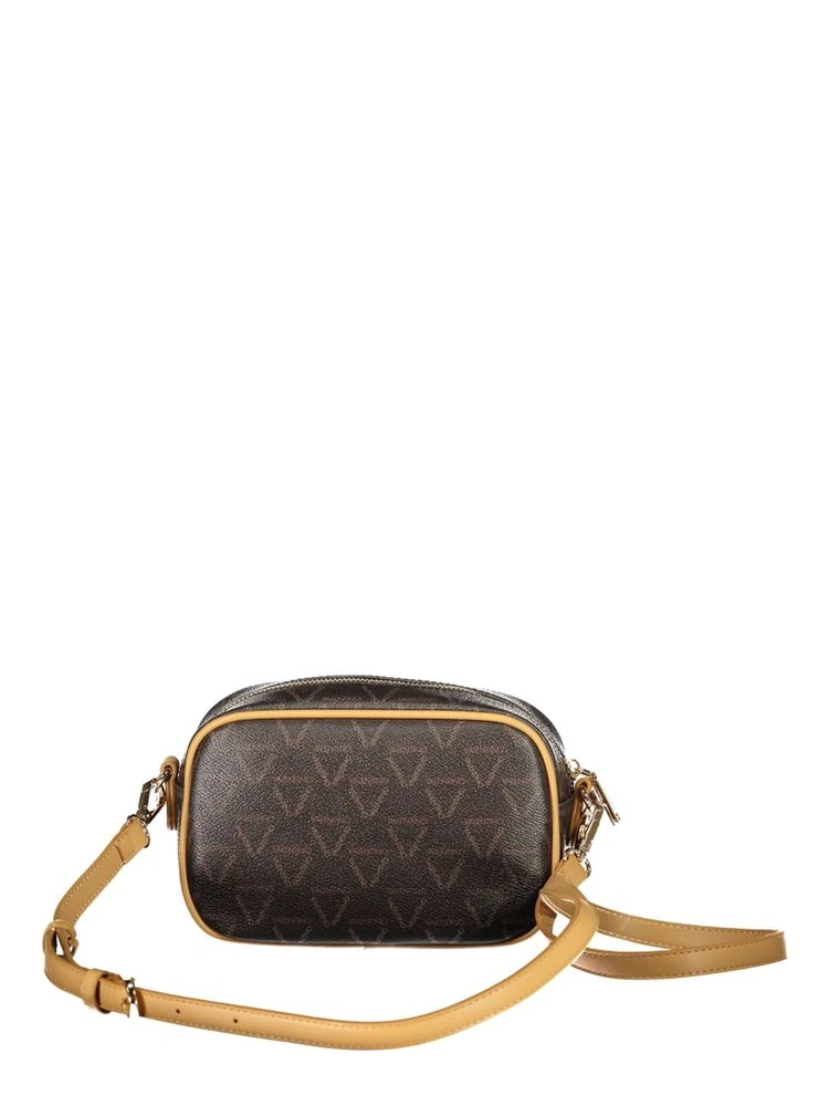 Brown polyethylene shoulder bag alternative