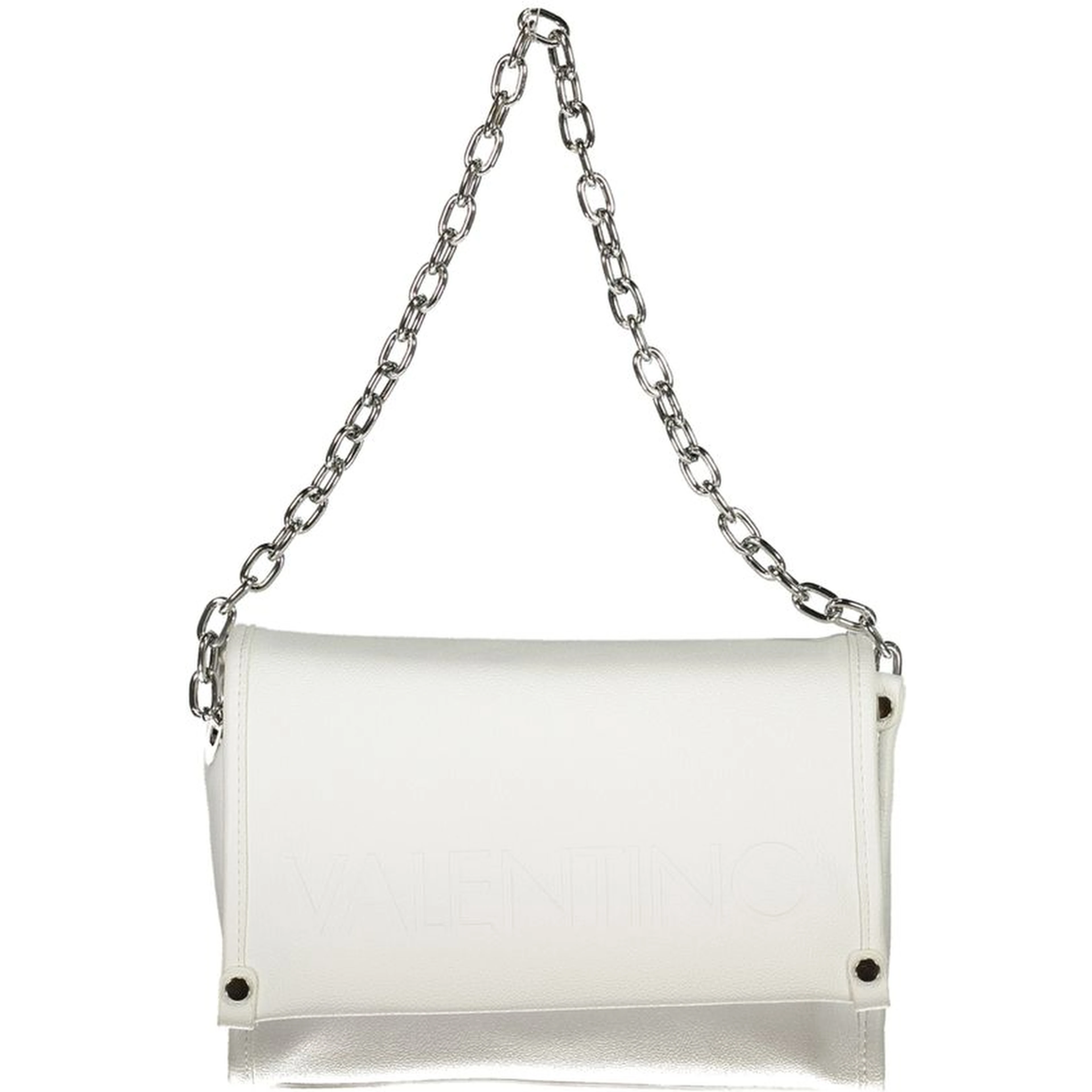 Syria Re flap shoulder bag in white