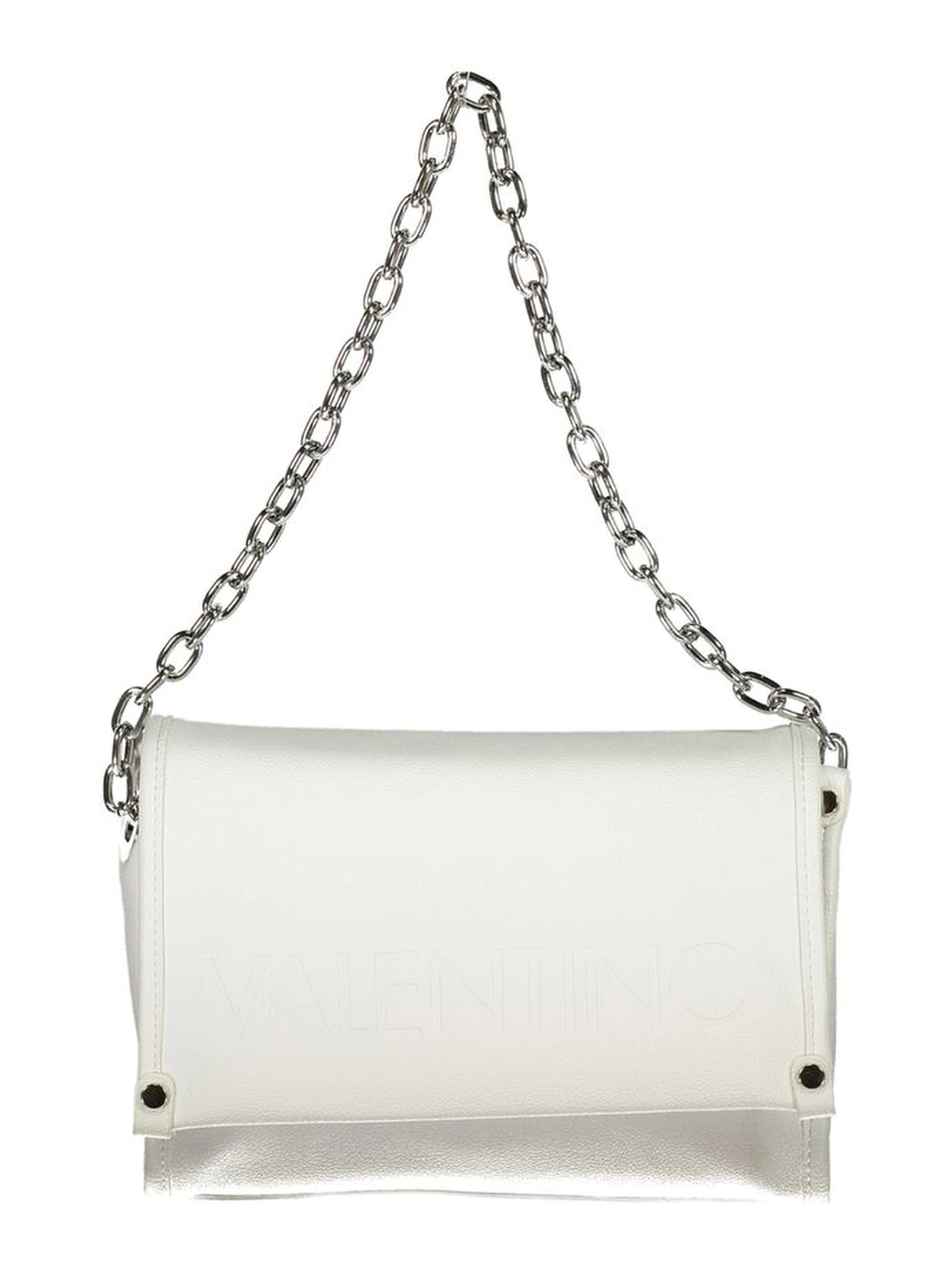 Syria Re flap shoulder bag in white