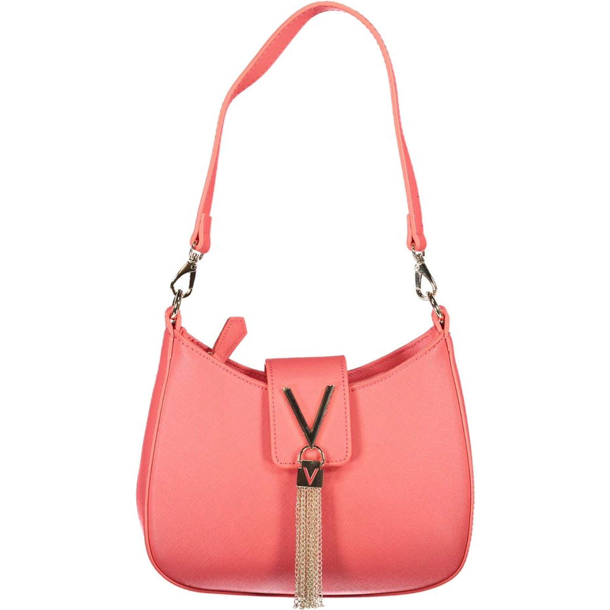 Pink Polyethylene Handbag