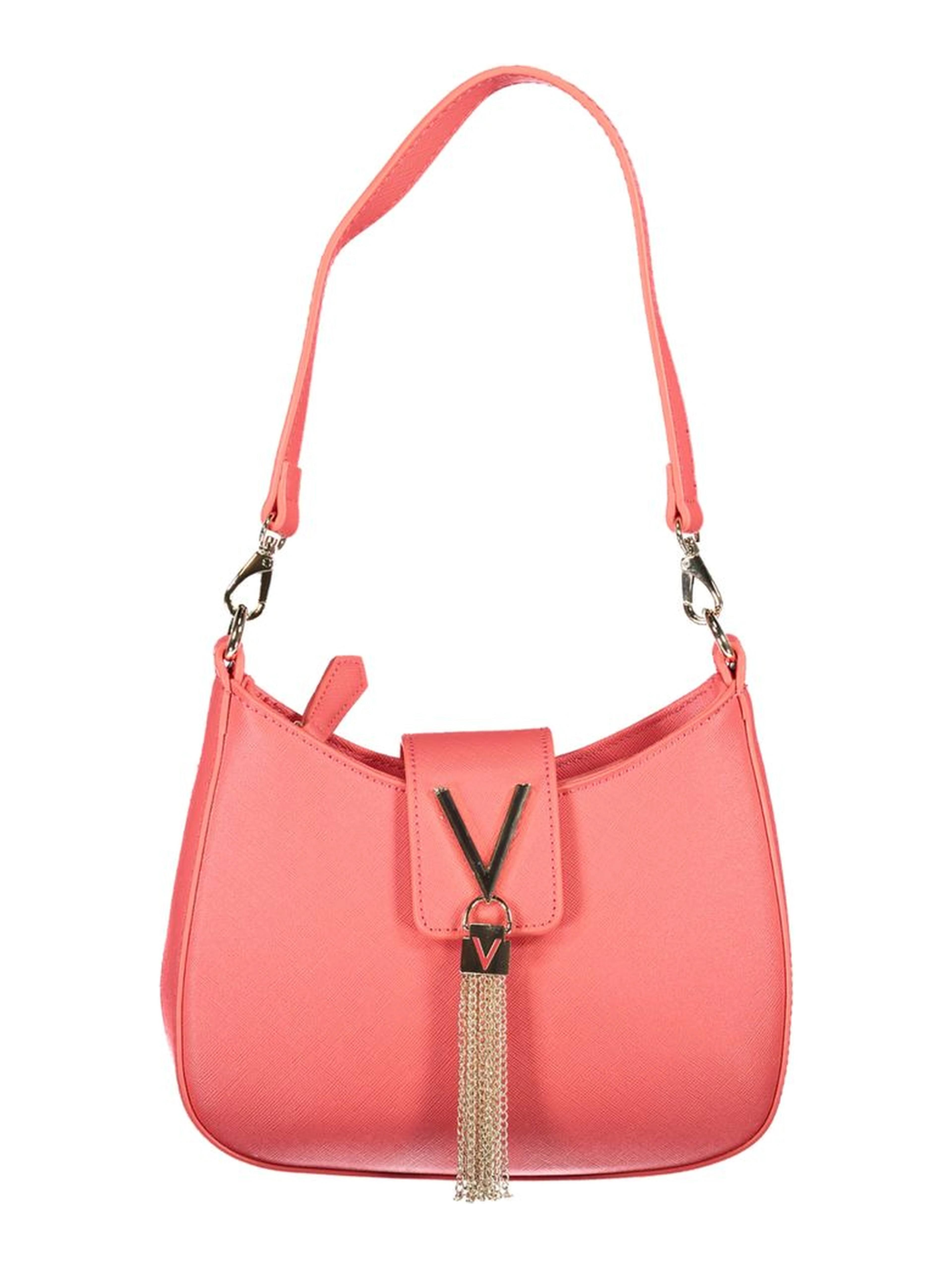 Pink Polyethylene Handbag