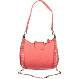 Pink Polyethylene Handbag