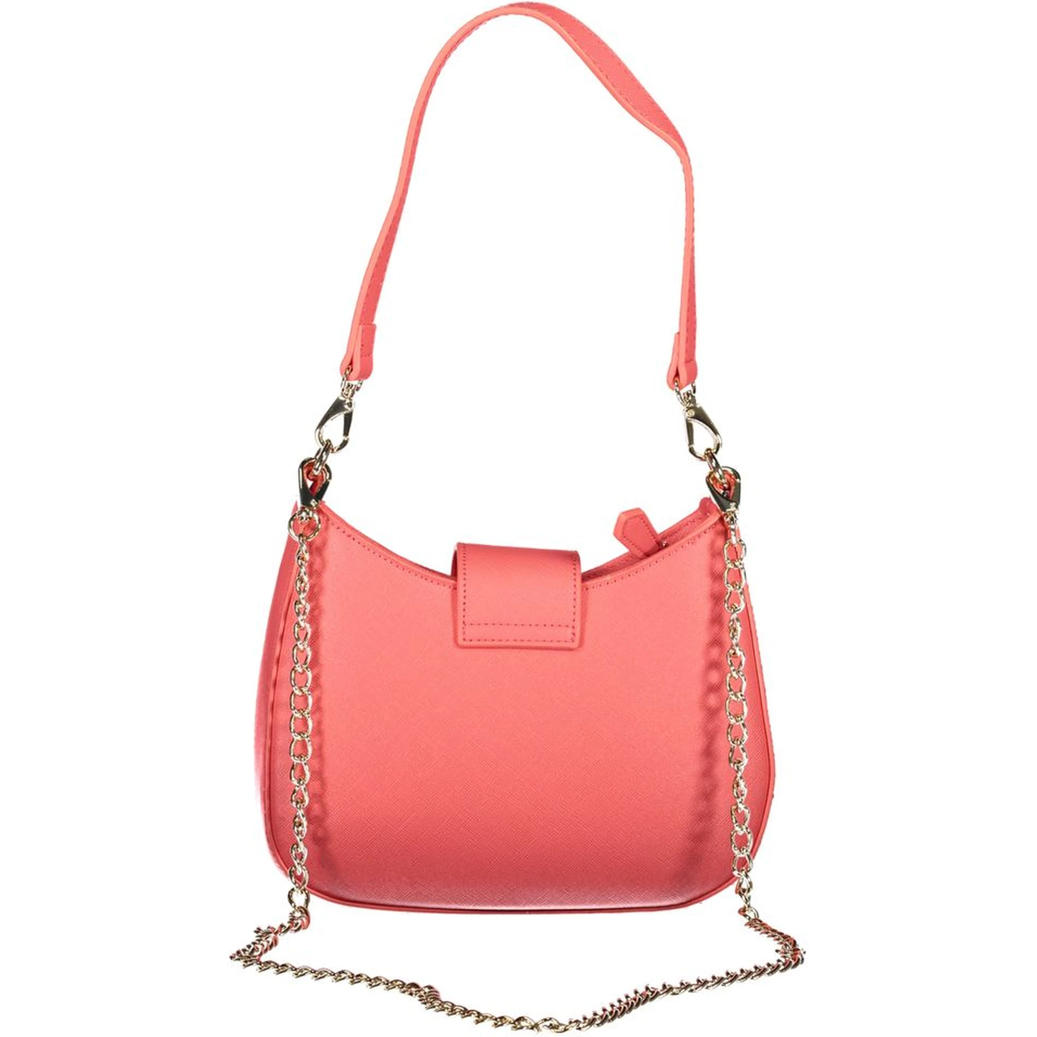 Pink Polyethylene Handbag