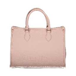 Pink Polyethylene Handbag