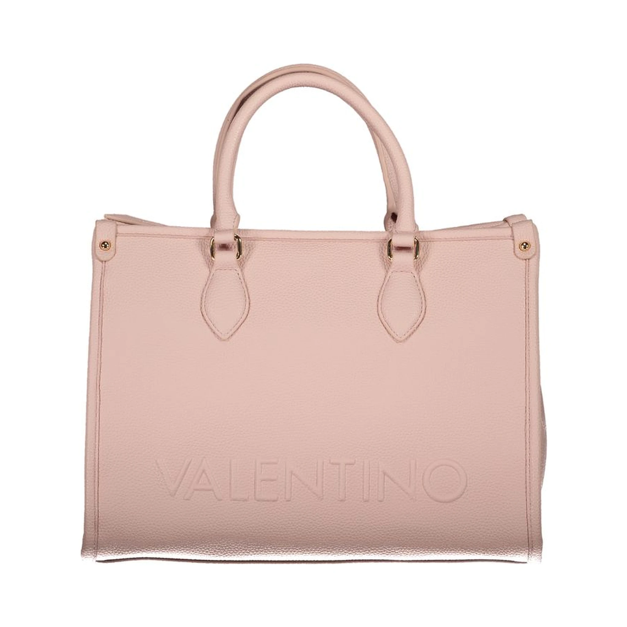 Pink Polyethylene Handbag