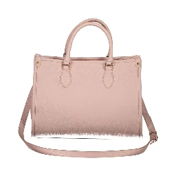 Pink Polyethylene Handbag