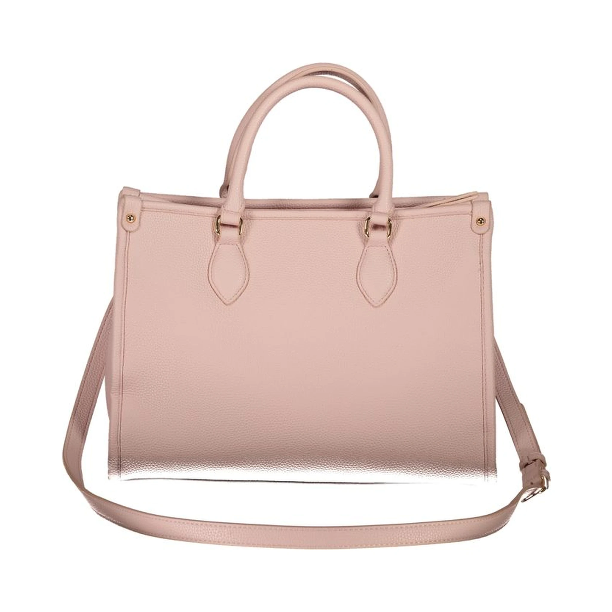 Pink Polyethylene Handbag