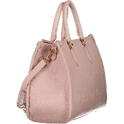 Pink Polyethylene Handbag