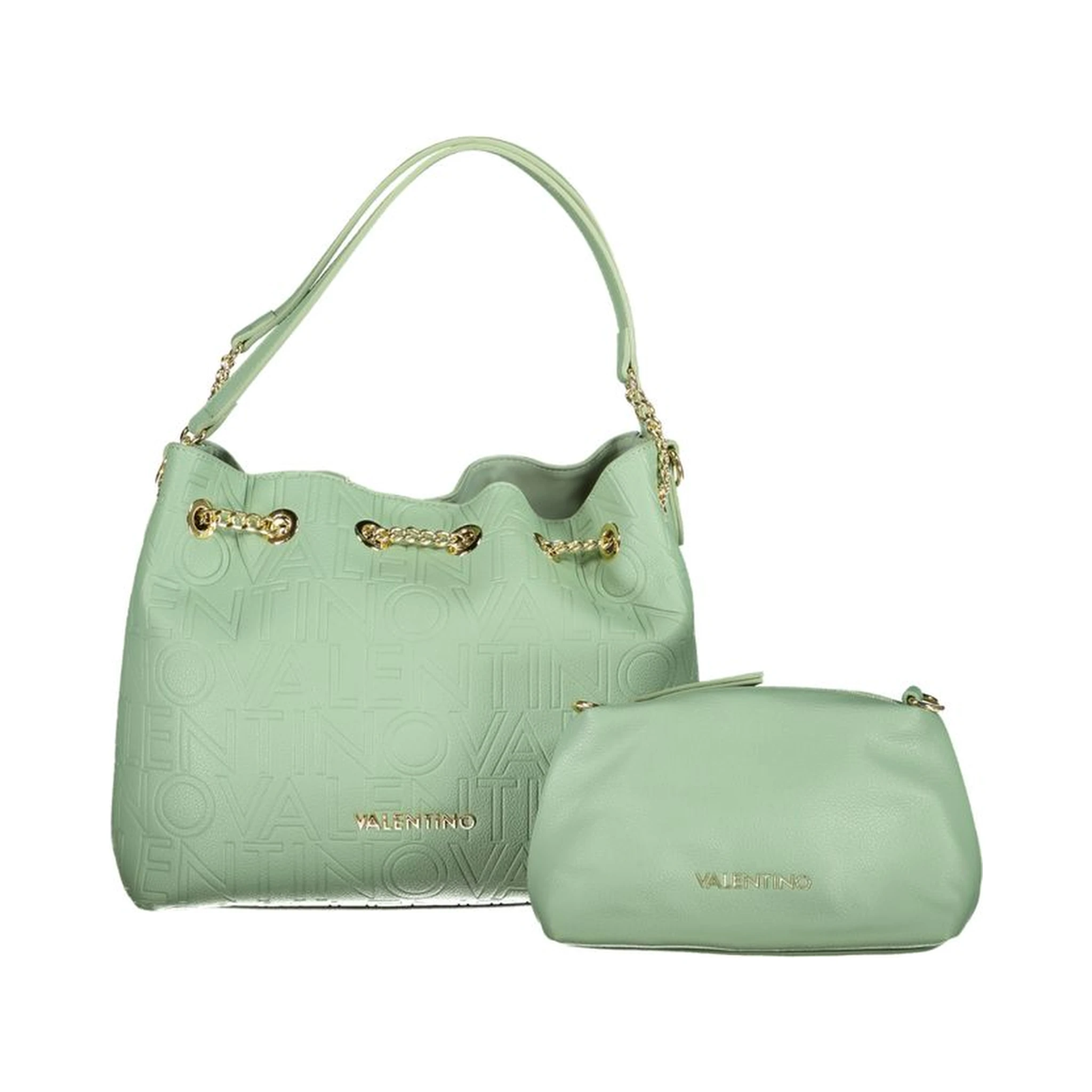 Green Polyethylene Handbag