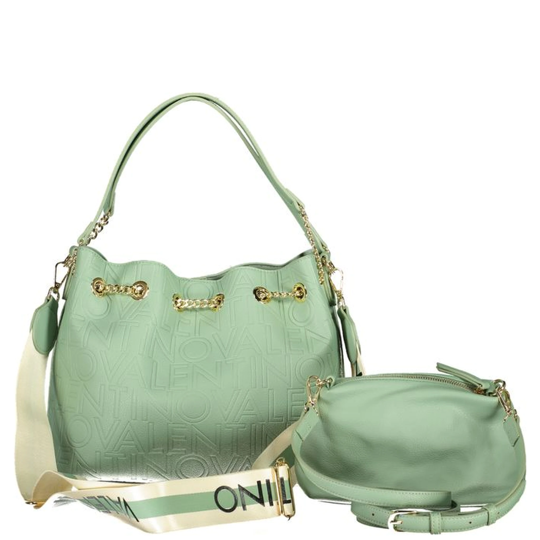 Green Polyethylene Handbag
